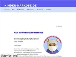 Sites similar to kinder-narkose.de
