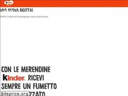 Sites similar to kinder.it