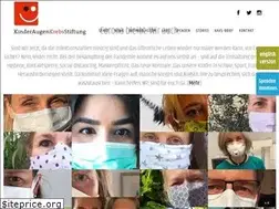 Sites similar to kinderaugenkrebsstiftung.de