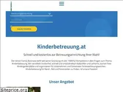 Sites similar to kinderbetreuung.at