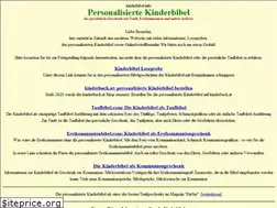 Sites similar to kinderbibel.info