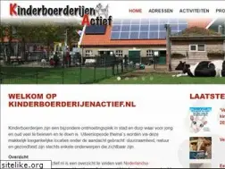 Sites similar to kinderboerderijenactief.nl