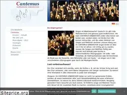 Sites similar to kinderchor-cantemus.de