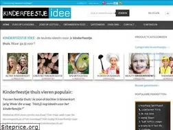 Sites similar to kinderfeestje-idee.nl