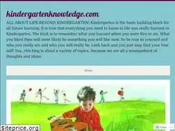 Sites similar to kindergartenknowledge.com