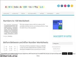 Sites similar to kindergartenprintables.com