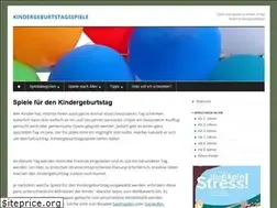 Sites similar to kindergeburtstagsspiele.net