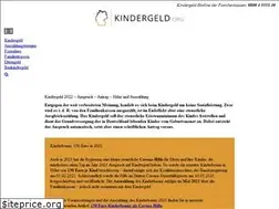 Sites similar to kindergeld.info