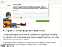 Sites similar to kindergitarren.info
