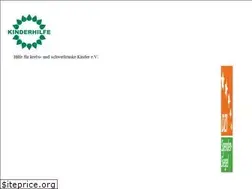 Sites similar to kinderhilfe-ev.de