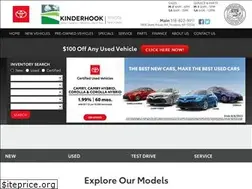 Sites similar to kinderhooktoyota.com