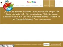 Sites similar to kinderhotel-ramsi.at