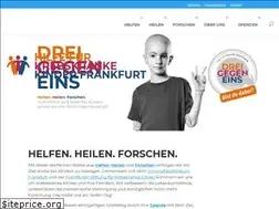 Sites similar to kinderkrebs-frankfurt.de