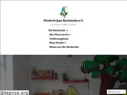 Sites similar to kinderkrippe-backstube.de