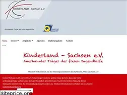 Sites similar to kinderland-sachsen.de