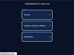Sites similar to kindermode-classic.de