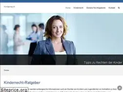 Sites similar to kinderrecht-ratgeber.de