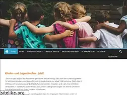 Sites similar to kinderrechtejetzt.de