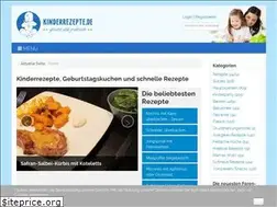 Sites similar to kinderrezepte.de