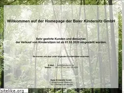 Sites similar to kindersitz.de