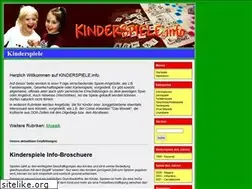 Sites similar to kinderspiele.info