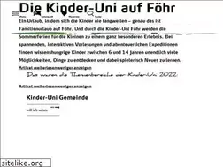 Sites similar to kinderuni-foehr.de