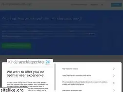 Sites similar to kinderzuschlagrechner24.de