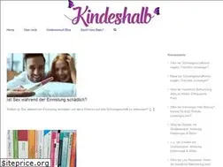 Sites similar to kindeshalb.de