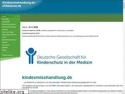 Sites similar to kindesmisshandlung.de