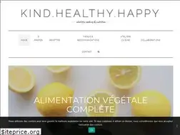 Sites similar to kindhealthyhappy.com