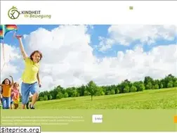 Sites similar to kindheitinbewegung.de