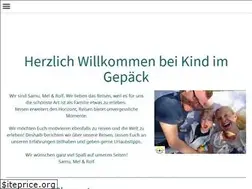 Sites similar to kindimgepaeck.de