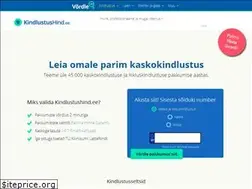 Sites similar to kindlustushind.ee