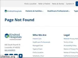 Sites similar to kindrednursingcenters.com