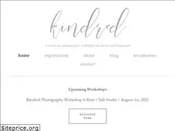 Sites similar to kindredphotographyworkshop.com