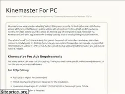 Sites similar to kinemaster-for-pc.blogspot.com
