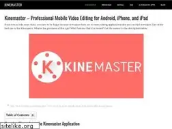 Sites similar to kinemaster.net