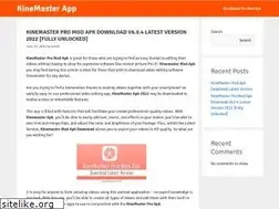Sites similar to kinemasterapp.pro