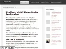 Sites similar to kinemastermodapk.in