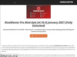 Sites similar to kinemasterpro.net