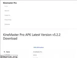 Sites similar to kinemasterpro.tech