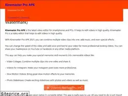 Sites similar to kinemasterproapk.net