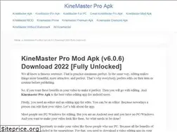 Sites similar to kinemasterproapkdownload.com