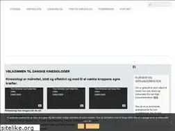 Sites similar to kinesiologi.dk