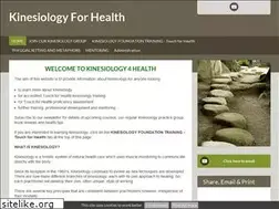 Sites similar to kinesiology4health.com