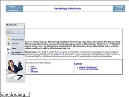 Sites similar to kinesiologyschools.com