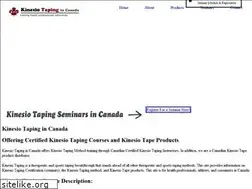 Sites similar to kinesiotape.ca