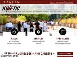 Sites similar to kineticpersonnelgroup.com