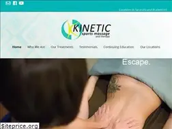 Sites similar to kineticsportsmassage.com