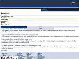 Sites similar to king.edu